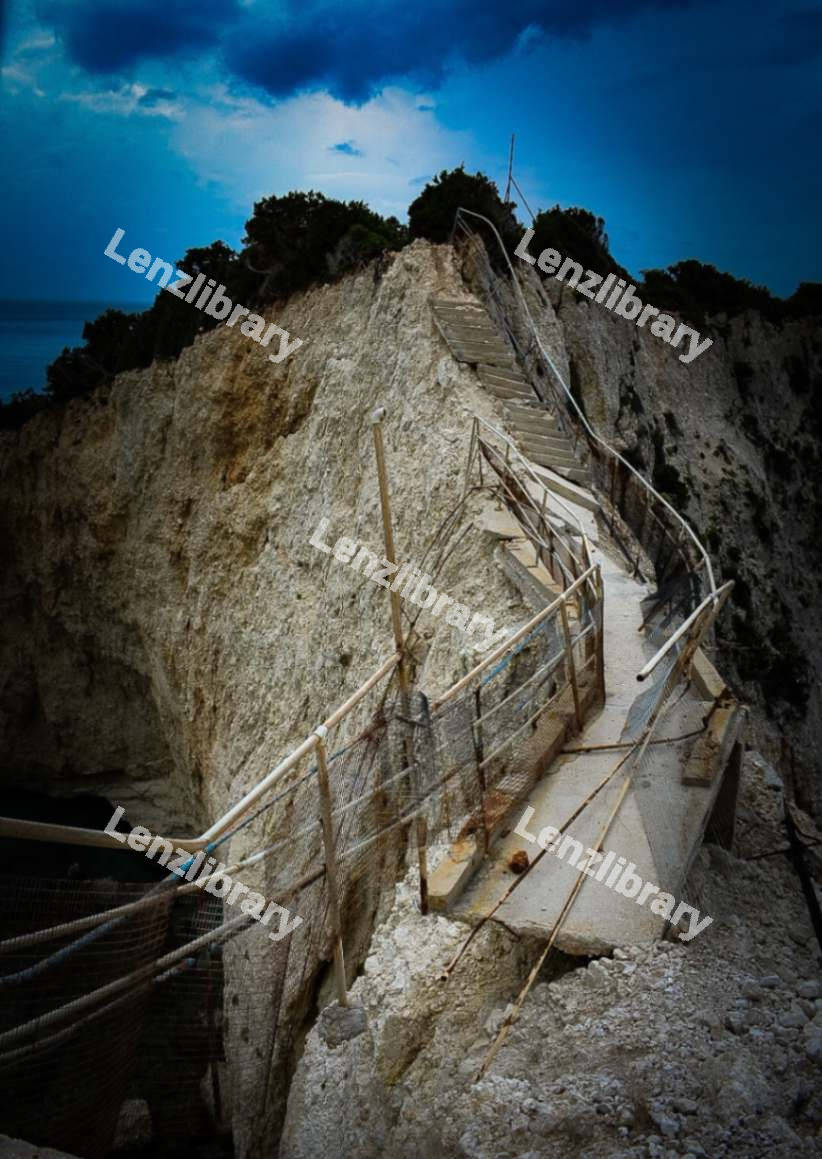 Destroyed bridge